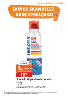 Leclerc - gazetka promocyjna Oferta E.Leclerc I Bonus skanujesz, kasę zyskujesz od wtorku 02.12 do niedzieli 14.12