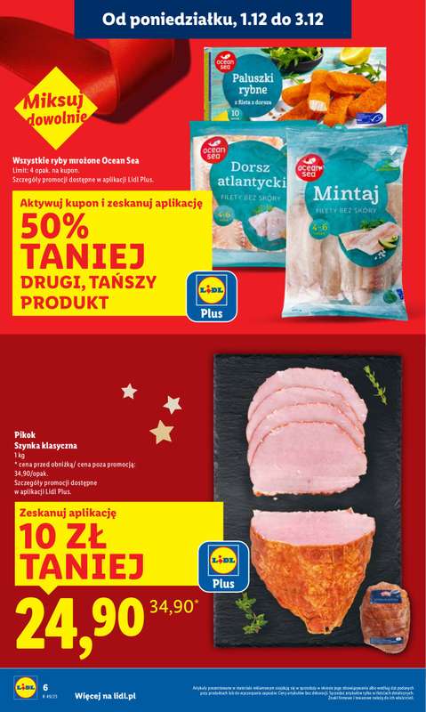 Lidl - gazetka promocyjna Oferta od poniedziałku od poniedziałku 01.12 do środy 03.12 - strona 6