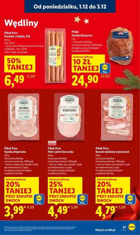 Lidl - gazetka promocyjna Oferta od poniedziałku od poniedziałku 01.12 do środy 03.12 - strona 29