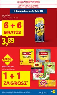 Lidl - gazetka promocyjna Oferta od poniedziałku od poniedziałku 01.12 do środy 03.12 - strona 11