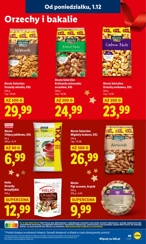Lidl - gazetka promocyjna Oferta od poniedziałku od poniedziałku 01.12 do środy 03.12 - strona 51
