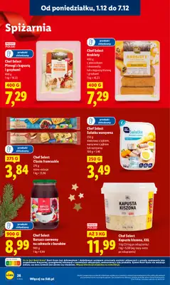Lidl - gazetka promocyjna Oferta od poniedziałku od poniedziałku 01.12 do środy 03.12 - strona 28