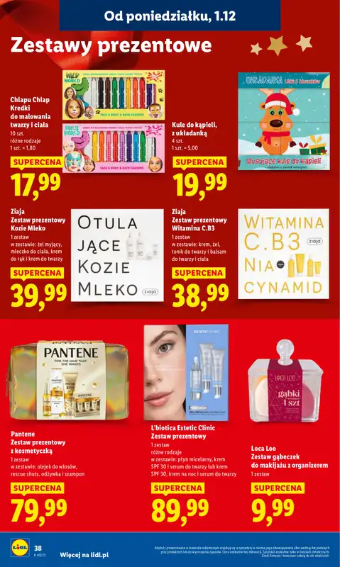 Lidl - gazetka promocyjna Oferta od poniedziałku od poniedziałku 01.12 do środy 03.12 - strona 40