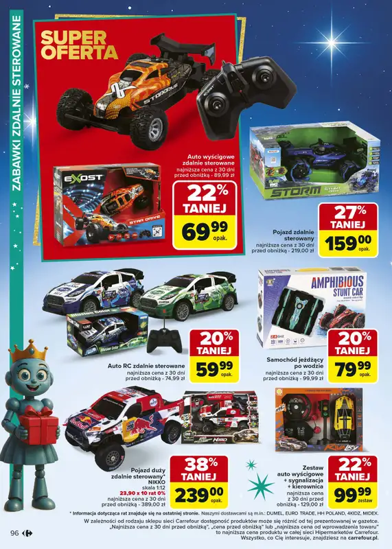 Carrefour - gazetka promocyjna Gazetka Zabawki od poniedziałku 03.11 do wtorku 23.12 - strona 97