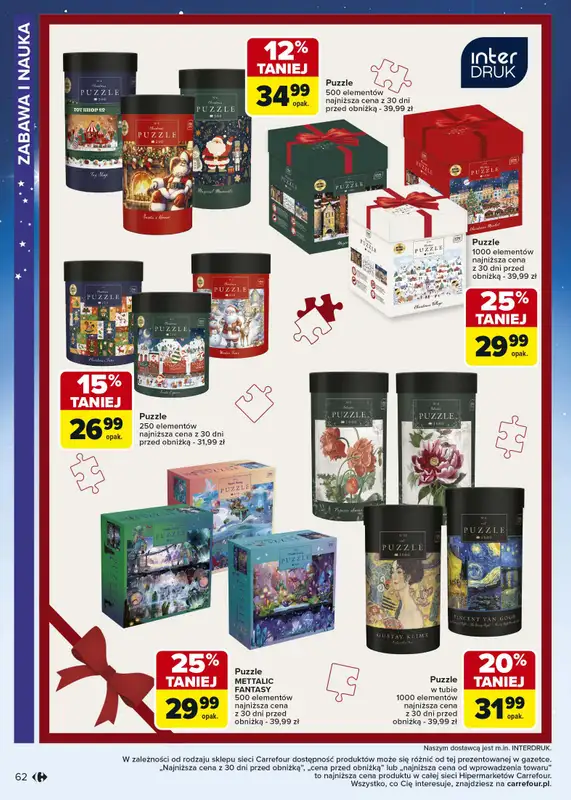 Carrefour - gazetka promocyjna Gazetka Zabawki od poniedziałku 03.11 do wtorku 23.12 - strona 63