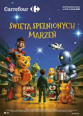 Carrefour - gazetka promocyjna Gazetka Zabawki od poniedziałku 03.11 do wtorku 23.12
