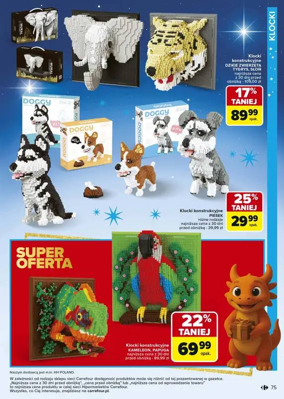 Carrefour - gazetka promocyjna Gazetka Zabawki od poniedziałku 03.11 do wtorku 23.12 - strona 76