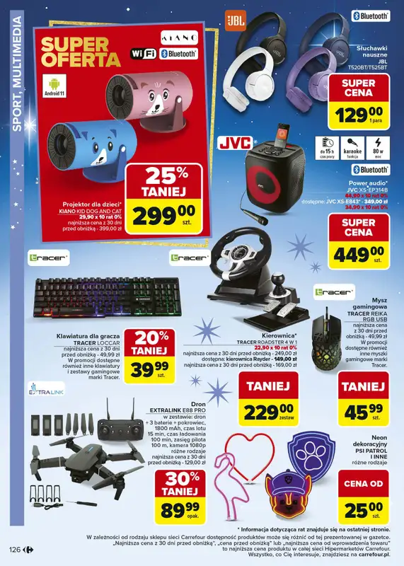 Carrefour - gazetka promocyjna Gazetka Zabawki od poniedziałku 03.11 do wtorku 23.12 - strona 127