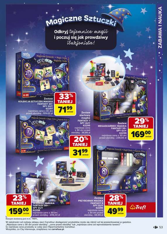 Carrefour - gazetka promocyjna Gazetka Zabawki od poniedziałku 03.11 do wtorku 23.12 - strona 54