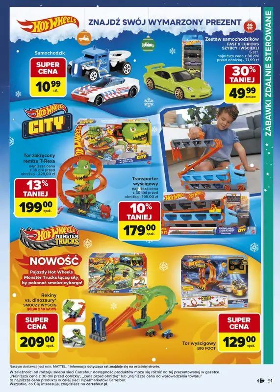 Carrefour - gazetka promocyjna Gazetka Zabawki od poniedziałku 03.11 do wtorku 23.12 - strona 92