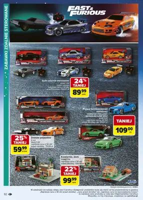 Carrefour - gazetka promocyjna Gazetka Zabawki od poniedziałku 03.11 do wtorku 23.12 - strona 93