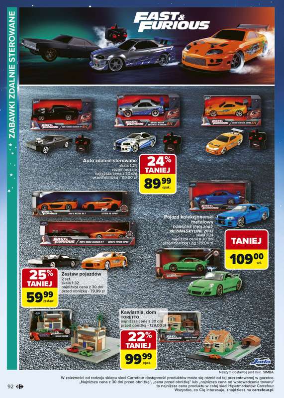 Carrefour - gazetka promocyjna Gazetka Zabawki od poniedziałku 03.11 do wtorku 23.12 - strona 93
