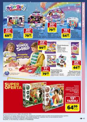Carrefour - gazetka promocyjna Gazetka Zabawki od poniedziałku 03.11 do wtorku 23.12 - strona 44