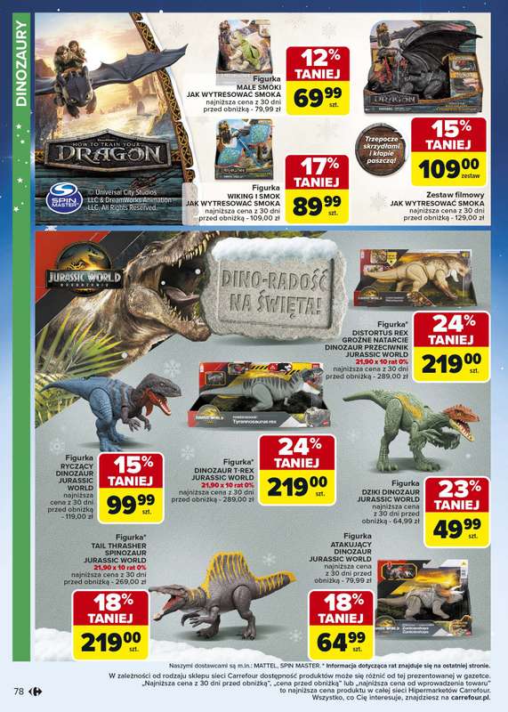 Carrefour - gazetka promocyjna Gazetka Zabawki od poniedziałku 03.11 do wtorku 23.12 - strona 79