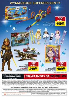 Carrefour - gazetka promocyjna Gazetka Zabawki od poniedziałku 03.11 do wtorku 23.12 - strona 129