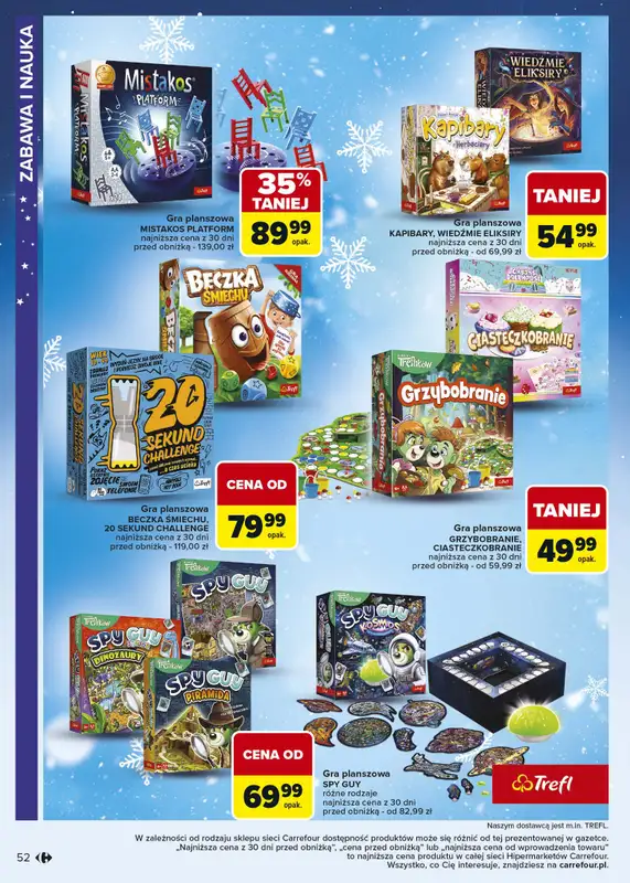 Carrefour - gazetka promocyjna Gazetka Zabawki od poniedziałku 03.11 do wtorku 23.12 - strona 53