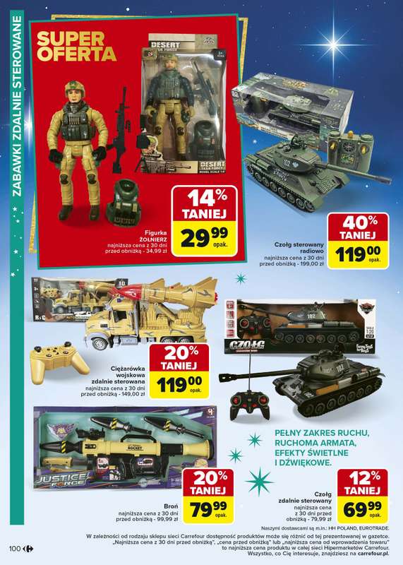 Carrefour - gazetka promocyjna Gazetka Zabawki od poniedziałku 03.11 do wtorku 23.12 - strona 101