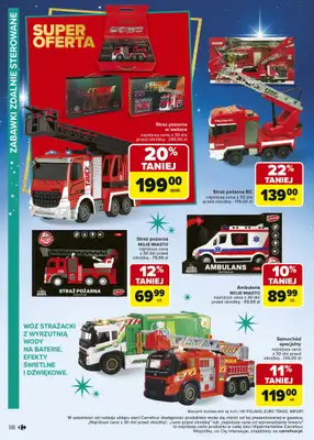 Carrefour - gazetka promocyjna Gazetka Zabawki od poniedziałku 03.11 do wtorku 23.12 - strona 99