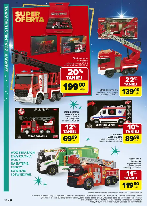 Carrefour - gazetka promocyjna Gazetka Zabawki od poniedziałku 03.11 do wtorku 23.12 - strona 99