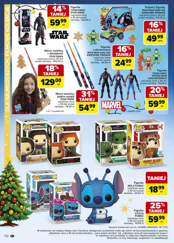Carrefour - gazetka promocyjna Gazetka Zabawki od poniedziałku 03.11 do wtorku 23.12 - strona 113