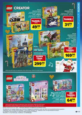 Carrefour - gazetka promocyjna Gazetka Zabawki od poniedziałku 03.11 do wtorku 23.12 - strona 70