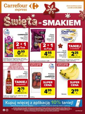 Carrefour Express - gazetka promocyjna Gazetka Express od wtorku 02.12 do poniedziałku 08.12