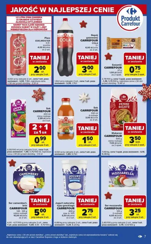 Carrefour Express - gazetka promocyjna Gazetka Express od wtorku 02.12 do poniedziałku 08.12 - strona 7