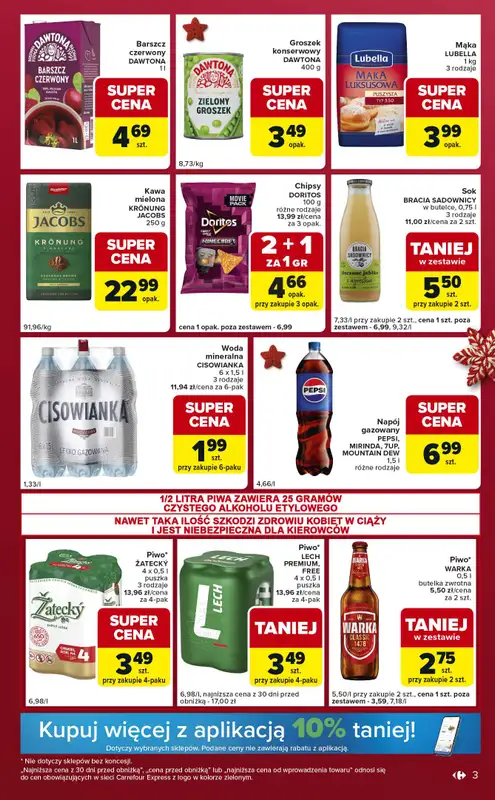 Carrefour Express - gazetka promocyjna Gazetka Express od wtorku 02.12 do poniedziałku 08.12 - strona 3