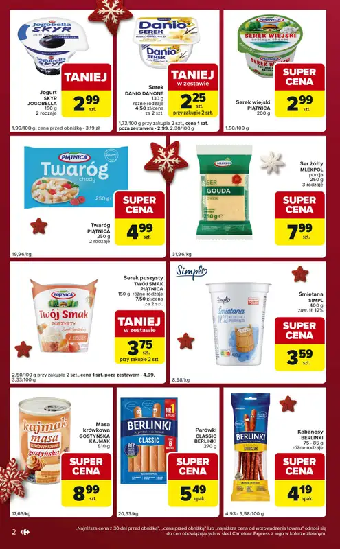 Carrefour Express - gazetka promocyjna Gazetka Express od wtorku 02.12 do poniedziałku 08.12 - strona 2