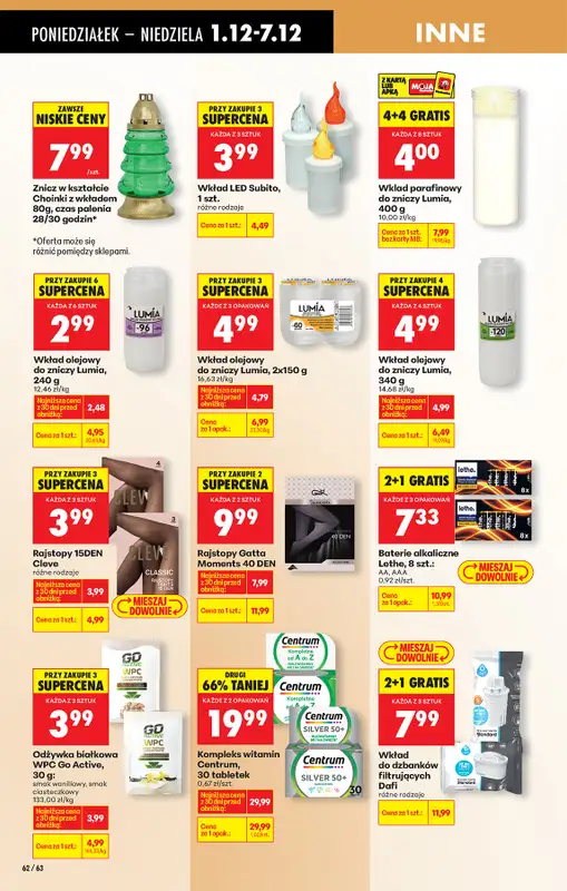 Biedronka - gazetka promocyjna Od poniedziałku od poniedziałku 01.12 do niedzieli 07.12 - strona 80