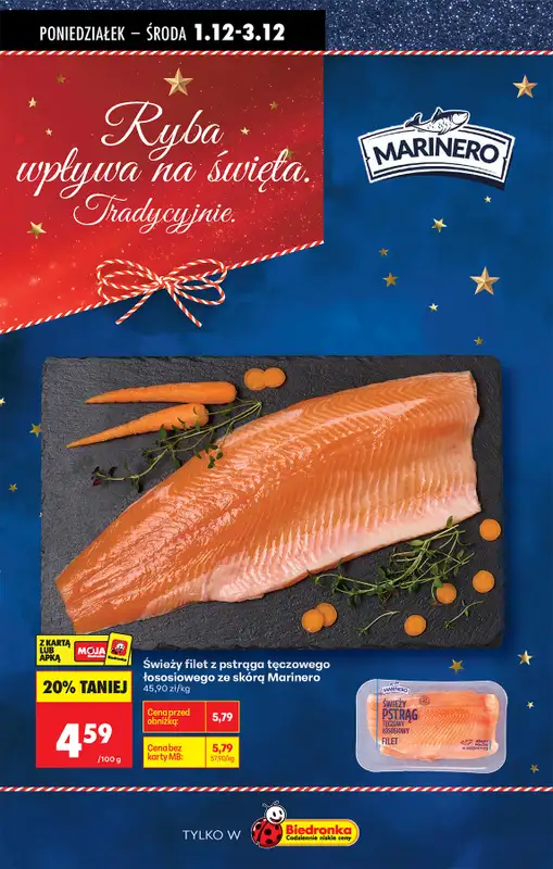 Biedronka - gazetka promocyjna Od poniedziałku od poniedziałku 01.12 do niedzieli 07.12 - strona 42