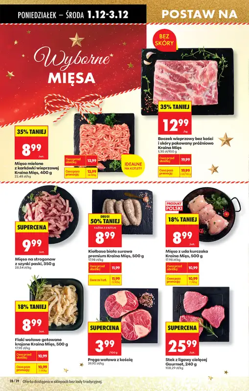 Biedronka - gazetka promocyjna Od poniedziałku od poniedziałku 01.12 do niedzieli 07.12 - strona 40