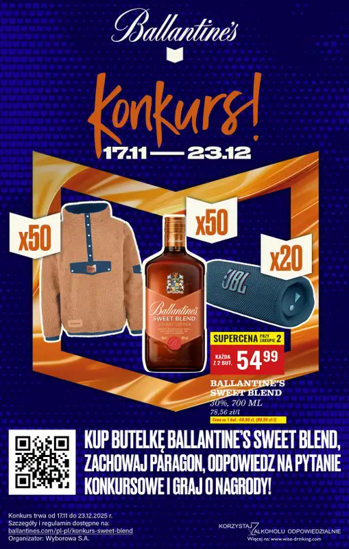 Biedronka - gazetka promocyjna Czas na Toast! od poniedziałku 01.12 do wtorku 23.12 - strona 47