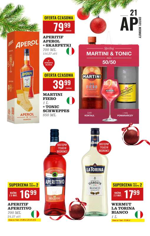 Biedronka - gazetka promocyjna Czas na Toast! od poniedziałku 01.12 do wtorku 23.12 - strona 28