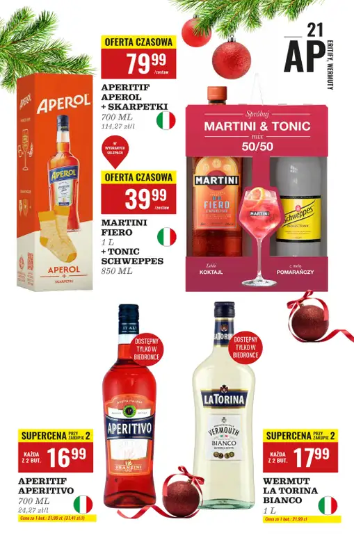 Biedronka - gazetka promocyjna Czas na Toast! od poniedziałku 01.12 do wtorku 23.12 - strona 28