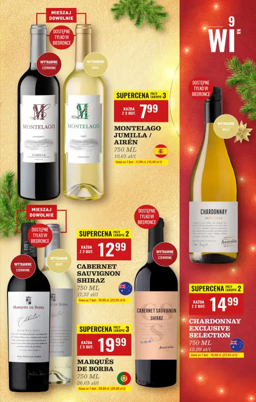 Biedronka - gazetka promocyjna Czas na Toast! od poniedziałku 01.12 do wtorku 23.12 - strona 17