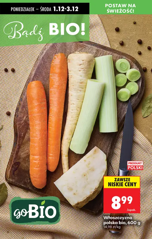 Biedronka - gazetka promocyjna Od poniedziałku, Z ladą tradycyjną od poniedziałku 01.12 do niedzieli 07.12 - strona 37