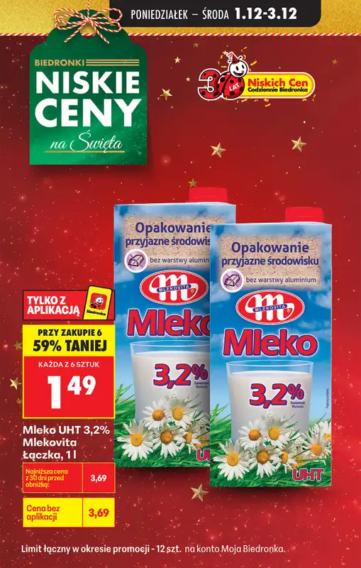 Biedronka - gazetka promocyjna Od poniedziałku, Z ladą tradycyjną   - strona 2