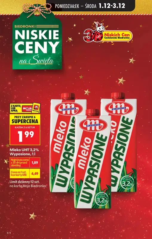 Biedronka - gazetka promocyjna Od poniedziałku, Z ladą tradycyjną od poniedziałku 01.12 do niedzieli 07.12 - strona 4