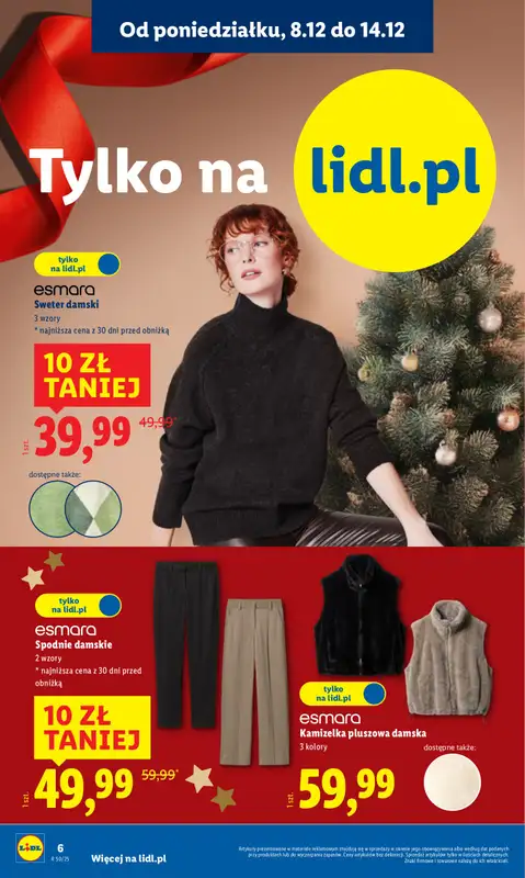 Lidl - gazetka promocyjna Katalog od poniedziałku 08.12 do niedzieli 14.12 - strona 6