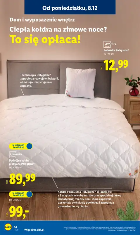 Lidl - gazetka promocyjna Katalog od poniedziałku 08.12 do niedzieli 14.12 - strona 16