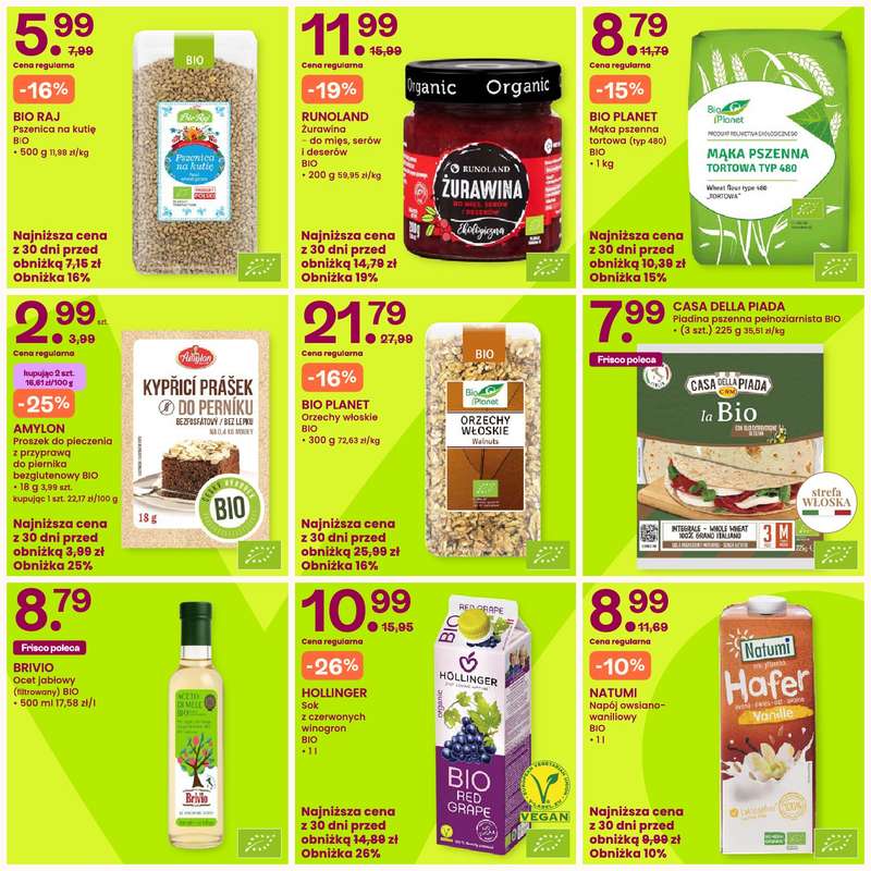 Frisco - gazetka promocyjna Gazetka od poniedziałku 01.12 do niedzieli 14.12 - strona 12