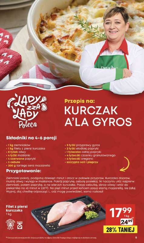 Delikatesy Centrum - gazetka promocyjna Gazetka  do środy 10.12 - strona 9