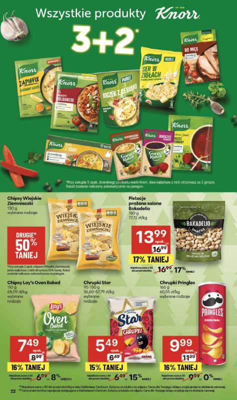 Delikatesy Centrum - gazetka promocyjna Gazetka  do środy 10.12 - strona 22