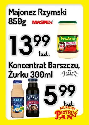 Delikatesy Piotruś Pan - gazetka promocyjna Plakaty promocyjne od poniedziałku 01.12 do środy 03.12 - strona 2