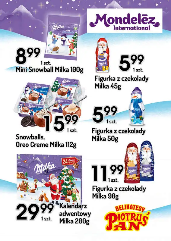 Delikatesy Piotruś Pan - gazetka promocyjna Plakaty promocyjne od poniedziałku 01.12 do środy 03.12 - strona 3