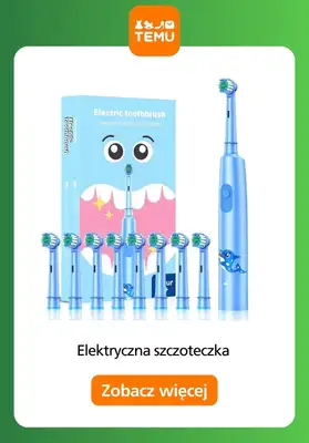 Temu - gazetka promocyjna Szczoteczki elektryczne w super cenach! od poniedziałku 08.12  - strona 10