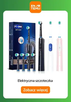 Temu - gazetka promocyjna Szczoteczki elektryczne w super cenach! od poniedziałku 08.12  - strona 3