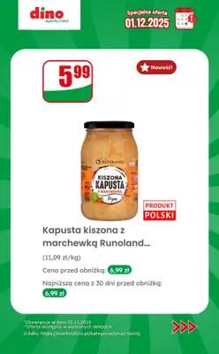 Dino - gazetka promocyjna Specjalna oferta na 01.12.2025 - promocje spoza gazetki od poniedziałku 01.12 do poniedziałku 01.12 - strona 6