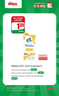 Dino - gazetka promocyjna Specjalna oferta na 01.12.2025 - promocje spoza gazetki od poniedziałku 01.12 do poniedziałku 01.12 - strona 11